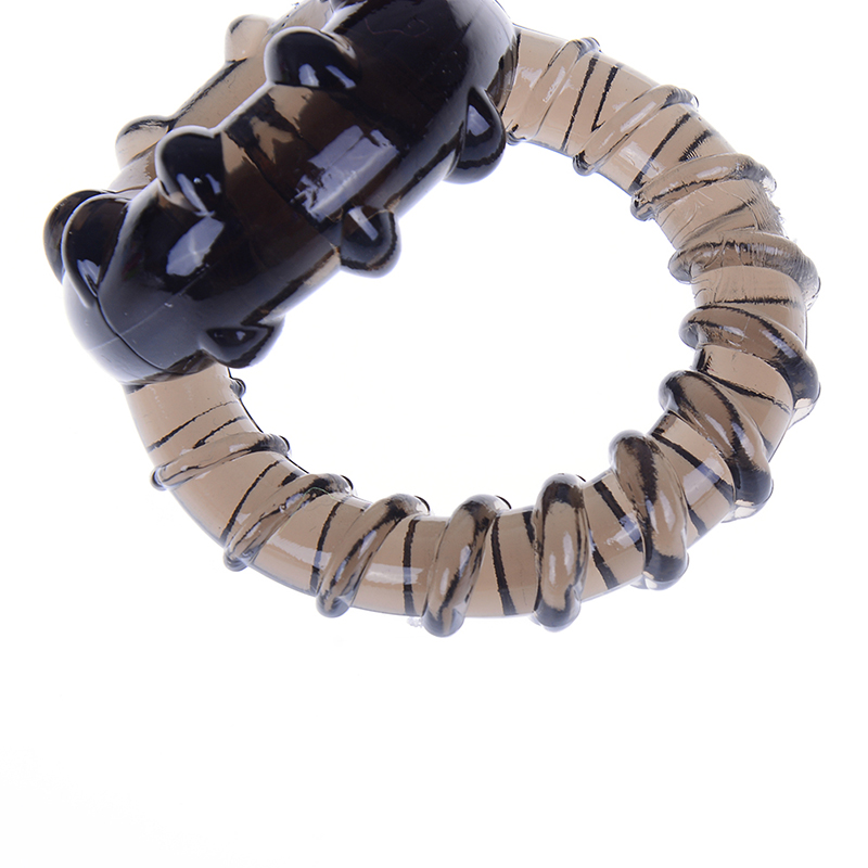 Dual Penis Ring Ejaculation Control Erection Enhancer Prolonged Orgasm Erotic Adult Sex Toy For Men - 1