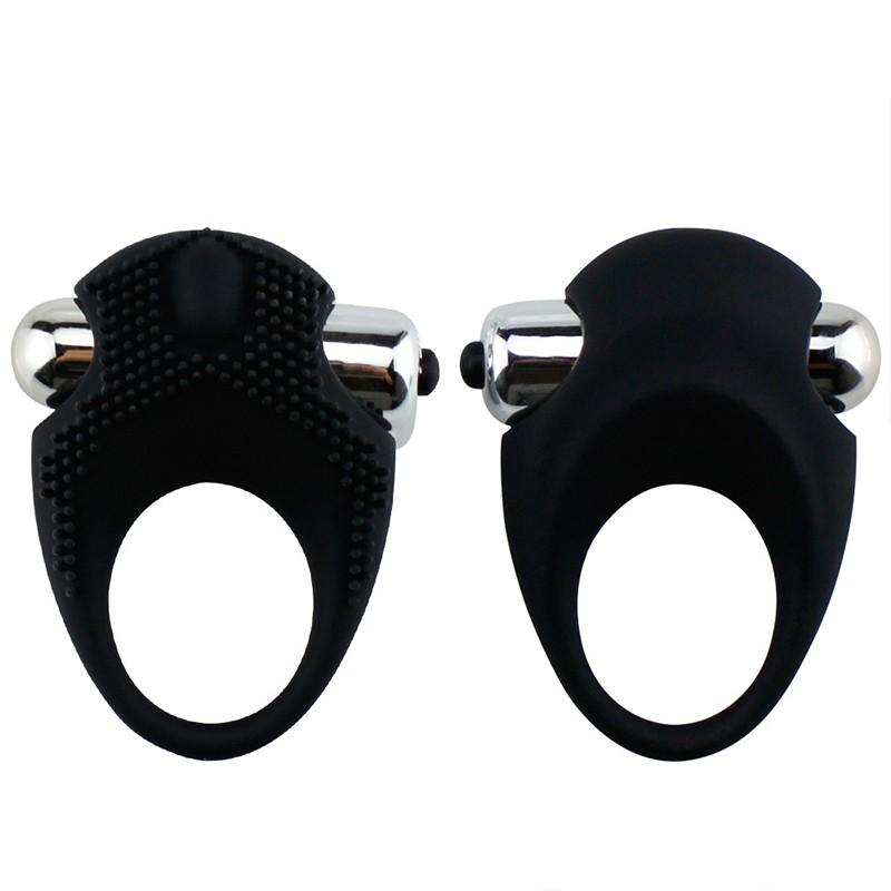Couples Pleasure Ring With Vibrating Clitoris Stimulator Erotic Time Delay Sex Toy - 9