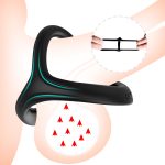Male Chastity Device Penis Rings Delay Ejaculation Silicone Masturbator Cock Adults Erotic Games Sex Toys For Men - 4