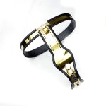 Stainless Steel Titanium T-style Female Chastity Belt Bdsm Bondage Vagina Belts Panties For Woman - 4