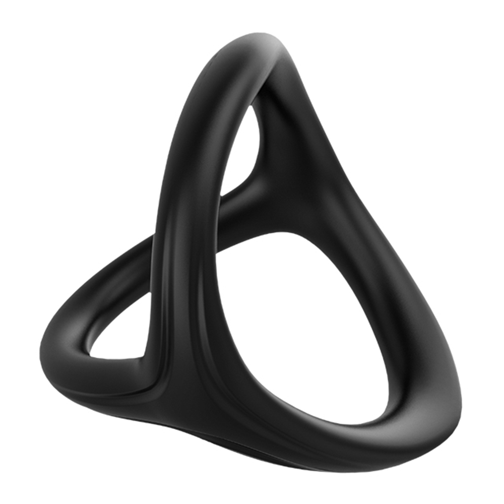 Male Chastity Device Silicone Penis Rings Delay Ejaculation Enhancer Adult Erotic Games Mens Sexual Health Toy - 4