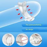 Cock Ring C-type Foreskin Correction Penis Delay Ejaculation Resistance Trainer Adult Sex Toys For Men Glans - 6