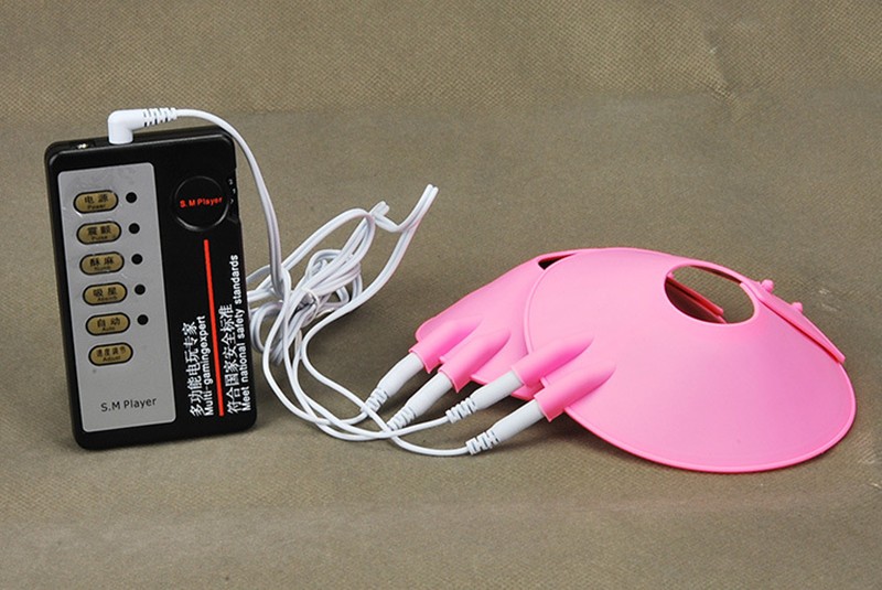 Electric Breast Enhancer Nipple Vacuum Suction Massager Pulse Physical Therapy I9115 Vacuum Cup Enlarger - 2