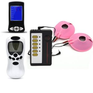 Electric Shock Suction Breast Massager Nipple Enhancer Enlarger Vacuum Cup Nipples Pulse Physical Therapy I9-1-15