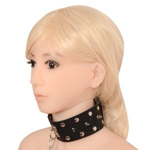 Bdsm Collar Leather And Leash Fetish Bondage Sex Necklace Sm Toys Restraints For Adults Women Men Couples Games - 2