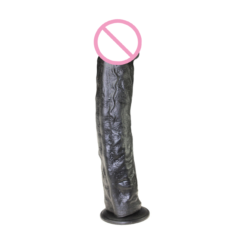 Womens Quality Realistic Large Cock Soft Skin Penis Trainer Enlargement Extender Tool - 3