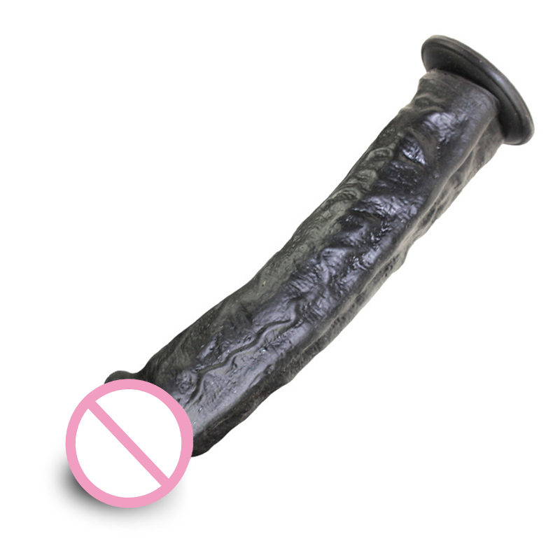 Womens Quality Realistic Large Cock Soft Skin Penis Trainer Enlargement Extender Tool - 4
