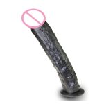Women Realistic Large Cock Soft Skin Penis Trainer Enlargement Extender Dick - 2
