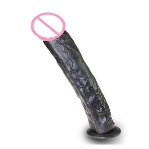 Women Realistic Large Cock Soft Skin Penis Trainer Enlargement Extender Dick - 2