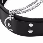 Sex Toys Slave Collar Nipple Clamps Pu Leather Necklace Bdsm Cosplay For Adult Games Hot - 5