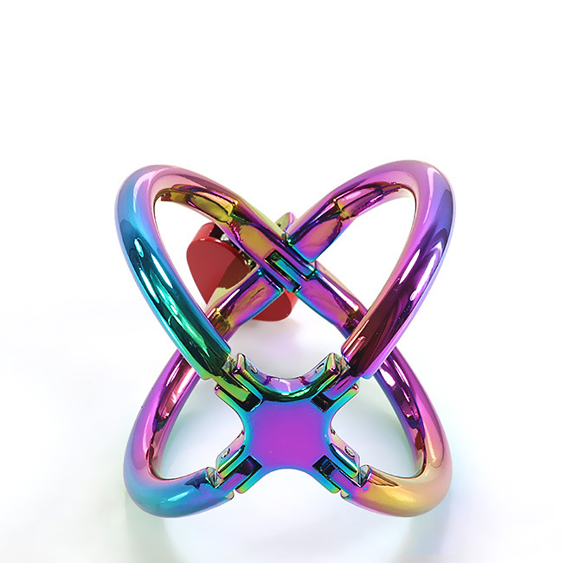 Adult Luxury Metal Handcuffs With Love Locks For Erotic Bondage Games Sensual Stimulation Props - 7