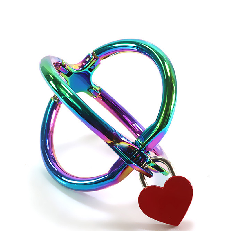 Adult Luxury Metal Handcuffs With Love Locks For Erotic Bondage Games Sensual Stimulation Props - 8