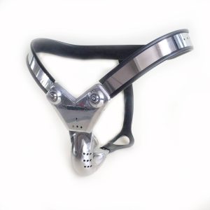Stainless Steel Chastitybelt Panties With Anal Plug Cock Cage Sex Toys For Men Bdsm Bondage Metal Chastity Belt Device - 2