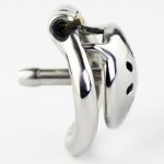 Super Small Stainless Steel Male Chastity Devices Cock Cage With Catheter Penis Lock Ring Sex Toys For Men Belt