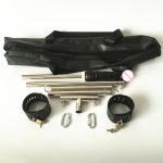 Top Metal Stainless Steel Bondage Restraints Stand With Anal Plug Leg Ankle Cuffs Fetish Slave Torture Device Spreader Bar Frame - 5