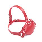 Sexy Mouth Type Pen Leather Harness Bondage Gag Silicone Dildo Oral Sex Penis Plug Bdsm - 4