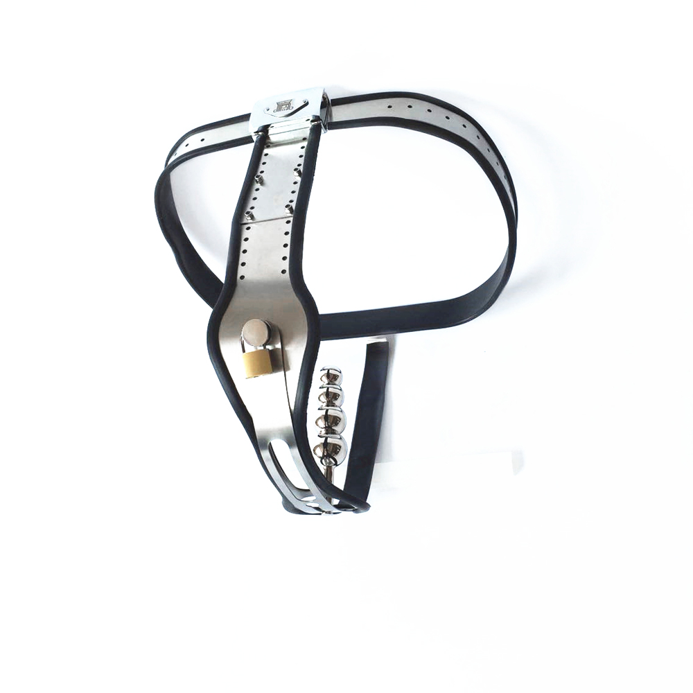 Stainless Steel Tstyle Female Chastity Belt With Anal Plug Bdsm Bondage Lingerie For Parties - 1