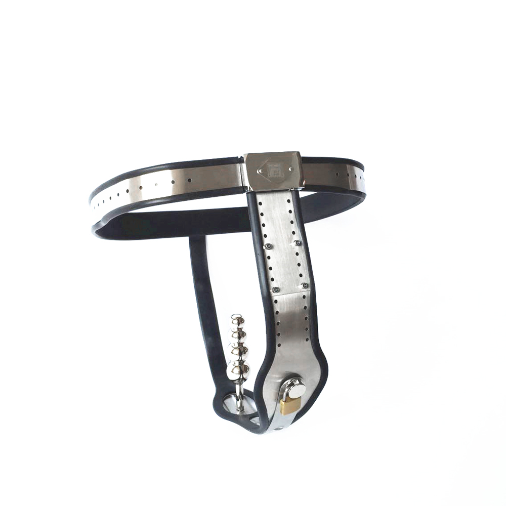 Stainless Steel Tstyle Female Chastity Belt With Anal Plug Bdsm Bondage Lingerie For Parties - 2