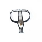 Stainless Steel T-style Female Chastity Belt Bdsm Bondage Underwear For Party Anal Plug - 4