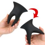 Hollow Anal Dildo Butt Plug Set Vagina Anus Speculum Wash Clean Pour Douche Enema Adult Sex Toys For Women Men Couples - 5