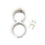 Bandage Restraint Handcuffs For Sex Fetish Stainless Steel Bondage 8font Gourd Handcuff Adult Game Products Harness Toys