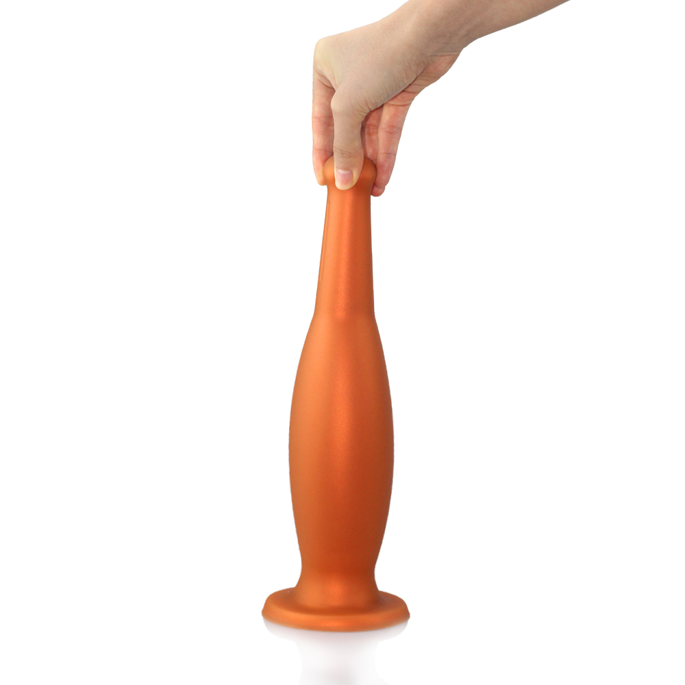 Large Silicone Anal Plug Comfortably Soft Male Masturbation Toy Vaginal Expander Adult Sex Product - 5