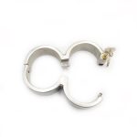 Bandage Restraint Handcuffs For Sex Fetish Stainless Steel Bondage 8font Gourd Handcuff Adult Game Products Harness Toys - 6