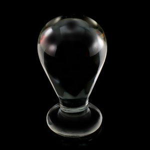 Huge Glass Anal Butt Plug Large Vaginal Crystal Dildo G-spot Massager Woman Sex Toys - 2