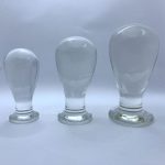 Huge Glass Anal Butt Plug Large Vaginal Crystal Dildo G-spot Massager Woman Sex Toys