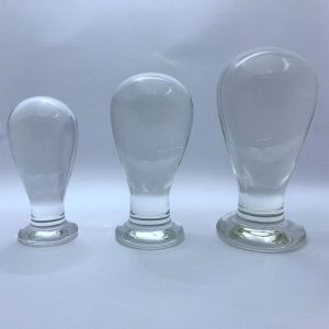 Huge Glass Anal Butt Plug Large Vaginal Crystal Dildo G-spot Massager Woman Sex Toys