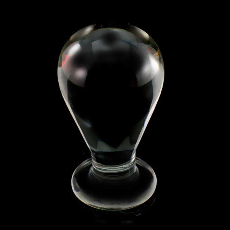 Crystal Glass Anal Plug Vaginal Dildo Large Gspot Massager Womens Luxury Adult Sex Toy - 3