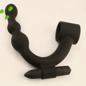 Wearable Silicone Butt Plug With Penis Delay Ring Prostate Massager Sex Machine Anal Beads Toys For Woman Men No Vibrator - 2