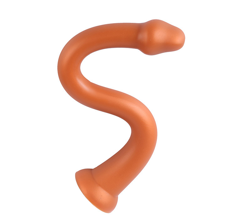 Extralong Silicone Anal Plug Prostate Massager Dildo Toy Ideal For Women Sexual Wellness Masturbation Aid - 14