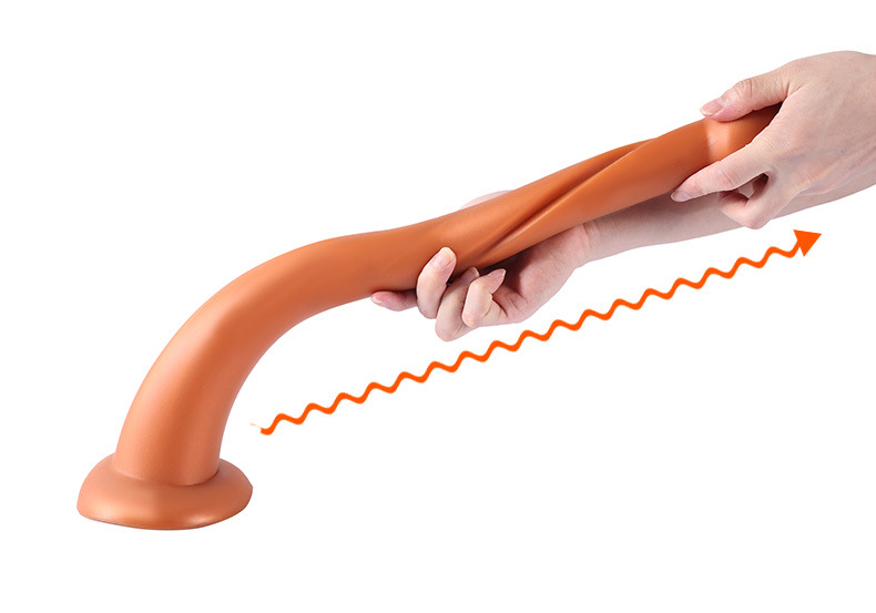 Extralong Silicone Anal Plug Prostate Massager Dildo Toy Ideal For Women Sexual Wellness Masturbation Aid - 13