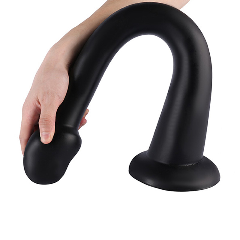 Extralong Silicone Anal Plug Prostate Massager Dildo Toy Ideal For Women Sexual Wellness Masturbation Aid - 4