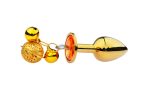 Bell Metal Anal Plug Ass Dildo Butt Vaginal Masturbation Sex Toy For Female Men - 2