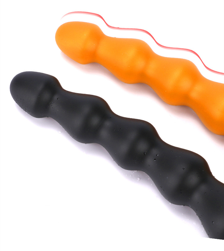 Silicone Prostate Massager Anal Beads Large Dildo Butt Plug Adult Erotic Sex Toys For Men - 6