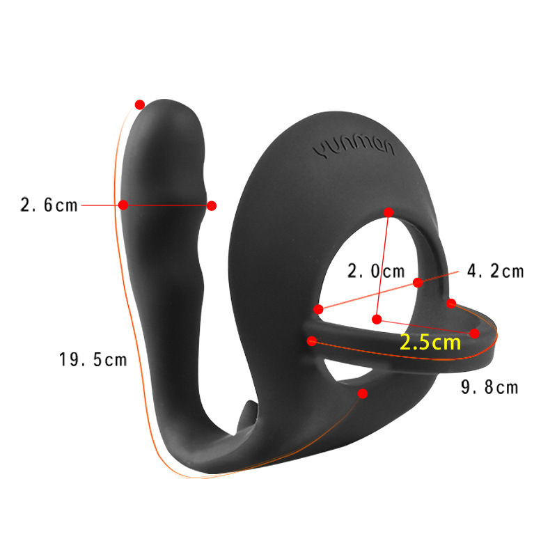 Mens Prostate Stimulating Anal Plug Penis Ring Adult Game Sex Toys Underwear Accessories - 3