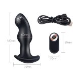 Vibrating Rotation Beads Wireless-remote Anus Vibrator Silicone Anal Plug Outdoor Butt Plugs Gay Prostate Massage Sex Toys - 6