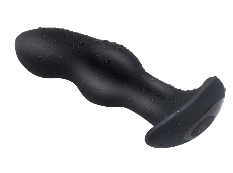 Wireless Silicone Anal Vibrator Outdoor Butt Plug With Vibrating Rotation Beads Prostate Massage Toy For Gay Men - 12