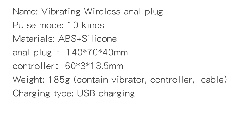 Wireless Silicone Anal Vibrator Outdoor Butt Plug With Vibrating Rotation Beads Prostate Massage Toy For Gay Men - 10