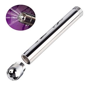Camatech All In One 2 Tip Shower Enema System With 1 5m Hose Stainless Steel Narrow Nozzle Vaginal Anal Douche Kit - 2