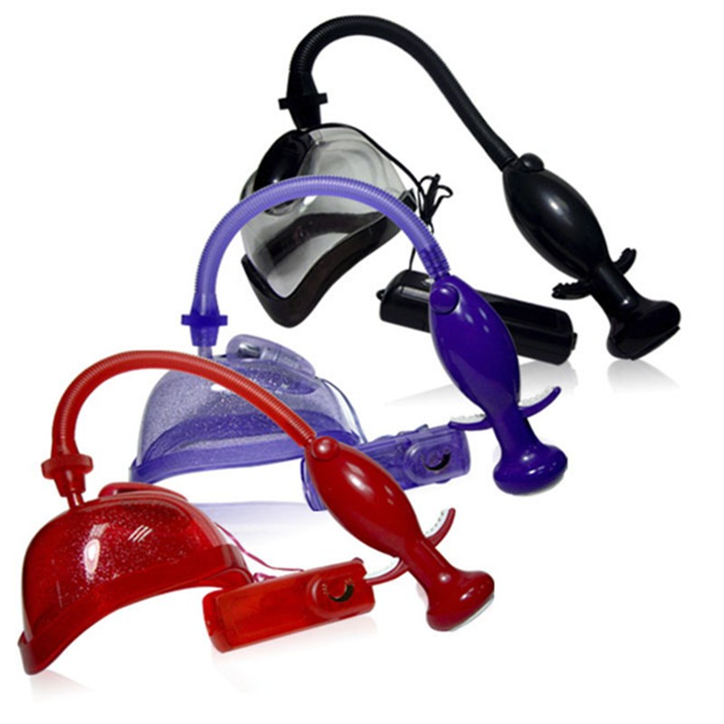 Female Clitoral Vacuum Sucker Electric Vibrator And Vagina Pump Stimulator Massager Womens Intimate Pleasure Sex Toy A1311 - 1