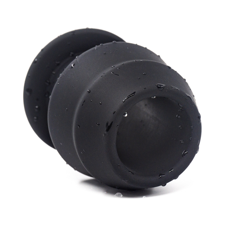 Quality Silicone Analvaginal Speculum Adult Intimate Toys For Couples Douche Enema Hollow Plug - 5