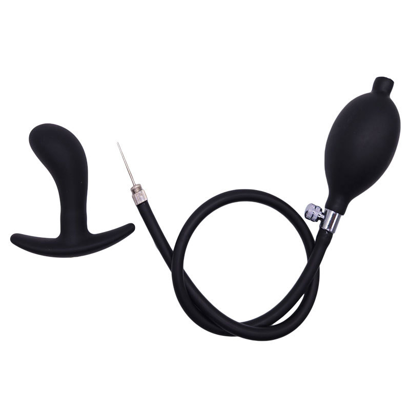 Medicalgrade Silicone Inflatable Anal Plug Waterproof Bodysafe Unisex Sex Toy For Beginners - 5