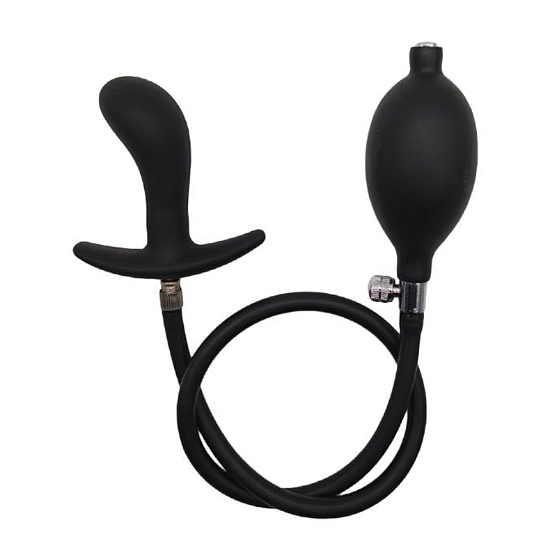 Medicalgrade Silicone Inflatable Anal Plug Waterproof Bodysafe Unisex Sex Toy For Beginners - 7