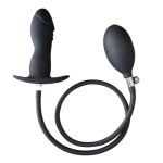 Silicone Expand Inflatable Anal Plug Body-safe Medical Waterproof Butt Sex Toy For Male Female And Beginners