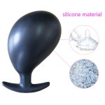 Silicone Expand Inflatable Anal Plug Body-safe Medical Waterproof Butt Sex Toy For Male Female And Beginners - 4