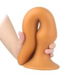 Anchor Gold Butt Plug Sex Product Adult Anal For Men Women Long Sm Depth Dildo Silicone - 2