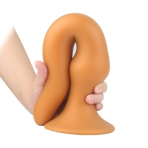 Anchor Gold Butt Plug Sex Product Adult Anal For Men Women Long Sm Depth Dildo Silicone - 2